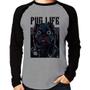 Imagem de Camiseta Raglan Pug Life Manga Longa - Foca na Moda