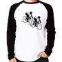 Imagem de Camiseta Raglan Race Bike Manga Longa - Foca na Moda