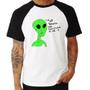 Imagem de Camiseta Raglan Thank's For Believing In Me Alien - Foca na Moda