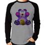 Imagem de Camiseta Raglan Urso Mel Manga Longa - Foca na Moda