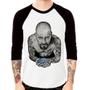 Imagem de Camiseta Raglan Walter White Tattoo Heisenberg Manga 3/4 - Foca na Moda