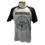 Imagem de Camiseta ramones cinza / preto