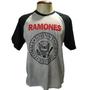 Imagem de Camiseta ramones cinza  / vermelha