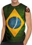 Imagem de Camiseta Regata Bandeira Brasil MASCULINA Vertical