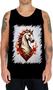 Imagem de Camiseta Regata de Cavalo Flamejante Fire Horse 2