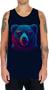 Imagem de Camiseta Regata Estampada T-shirt Face Urso Neon Moda 1