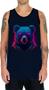 Imagem de Camiseta Regata Estampada T-shirt Face Urso Neon Moda 2