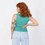 Imagem de Camiseta Regata Feminina Barato Blusinha Verão Calor 100% Algodão Varias Cores