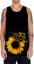 Imagem de Camiseta Regata Flor do Sol Girassol Natureza Amarela HD 2