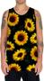 Imagem de Camiseta Regata Flor do Sol Girassol Natureza Amarela HD 4