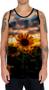 Imagem de Camiseta Regata Flor do Sol Girassol Natureza Amarela HD 8