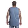 Imagem de Camiseta Regata Lisa Plus Size Masculina Básica Algodão Premium