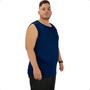 Imagem de Camiseta Regata Masculina Academia Dry Fit Plus Size Premium