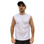 Imagem de Camiseta Regata Masculina Dry Fit Academia Camisa Treino Exercício Funcional Proteção Uv