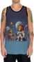 Imagem de Camiseta Regata Tshirt Savana Leão Astronauta Lua Marte 2
