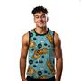 Imagem de Camiseta Regata Verão Estilo Moda Praia Tigre Cartoon Funny Selva 940