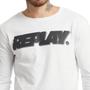 Imagem de Camiseta Replay Ordnary Manga Longa Branca