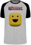 Imagem de Camiseta Roblox Carinha Blusa Plus Size extra grande adulto ou infantil