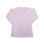 Imagem de Camiseta Rosa Bebê Baby Look M. Longa