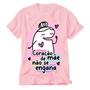 Imagem de Camiseta Rosa Flork mãe campeã em arremesso de chinelo