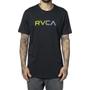 Imagem de Camiseta RVCA Big Fills WT23 Masculina Preto