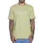 Imagem de Camiseta RVCA Big RVCA Colors SM25 Masculina Verde Claro