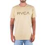 Imagem de Camiseta RVCA Big RVCA Pigment Masculina Mostarda