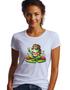 Imagem de Camiseta Sapo Hippie Paz E Amor Lotus Vitoria Regia M4