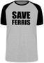 Imagem de  Camiseta Save Ferris Blusa Plus Size extra grande adulto ou infantil