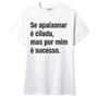 Imagem de Camiseta Se Apaixonar É Cilada Frases Engraçadas