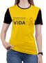 Imagem de Camiseta Setembro Amarelo Feminina blusa Vida