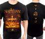 Imagem de Camiseta Shaman Ritual Live Banda de Rock Blusa Oficial Licenciado Adulto Unissex Of0033