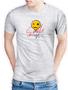 Imagem de Camiseta "Smile Every Day" 100% Algodão Unissex Sorria Todos os Dias Alta Qualidade