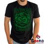 Imagem de Camiseta Sonserina 100% Algodão Hogwarts Harry Potter Slytherin Geeko Shirts 07