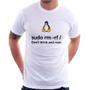 Imagem de Camiseta sudo rm -rf / (Don't drink and root) - Foca na Moda