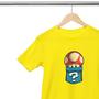 Imagem de Camiseta Super 1 Up Blusa Gamer Geek Camisa Masculina Nerd Mushroom