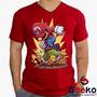 Imagem de Camiseta Super Mario 100% Algodão Mario Bros Geeko