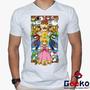 Imagem de Camiseta Super Mario 100% Algodão Mario Bros Geeko