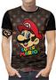 Imagem de Camiseta Super Mario Bros Masculina Nintendo Luigi Blusa