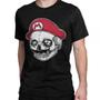 Imagem de Camiseta Super Mario Caveira Gamer Geek Nerd