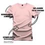 Imagem de Camiseta T-Shirt 30.1 Penteada Cogumelo Vaso