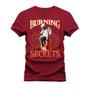 Imagem de Camiseta T-Shirt Algodão 100% Algodão Burning Secrets