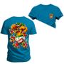 Imagem de Camiseta T-Shirt Algodão Premium 30.1 Animal Frente Costas