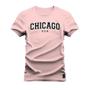 Imagem de Camiseta T-Shirt Algodão Premium 30.1 Chicago USA