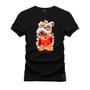 Imagem de Camiseta T-Shirt Algodão Premium Estampada Urso Natalino