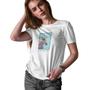 Imagem de Camiseta T-Shirt Baby Look Feminina Algodão Born This Way