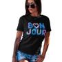 Imagem de Camiseta T-Shirt Baby Look Feminina Algodão Estampada Casual