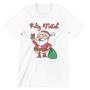 Imagem de Camiseta T-Shirt Feliz Natal Boas Festas Branca