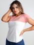 Imagem de Camiseta T-Shirt Feminina 2 Cores Gola O