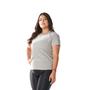 Imagem de Camiseta T-Shirt Feminina Casual Moderna Ideal P/Trabalho Academia Esportes Corrida Caminhada Social